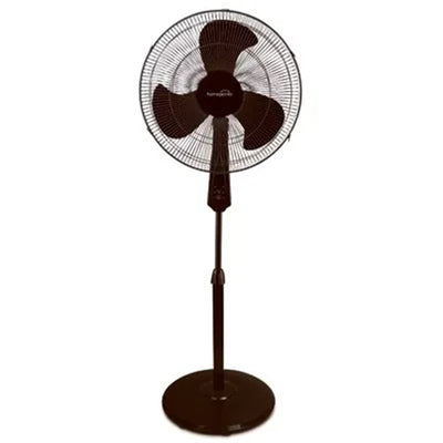 HomePointe 16-Inch 3 Speed Tilt Head Oscillating Standing Fan, Black (Open Box)