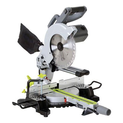 Master Mechanic 10 Inch Compact Sliding Miter Circular Saw with Laser Guide