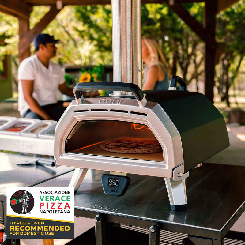 Ooni Karu 16 Multi Fuel Portable Outdoor Pizza Oven with ViewFlame Technology