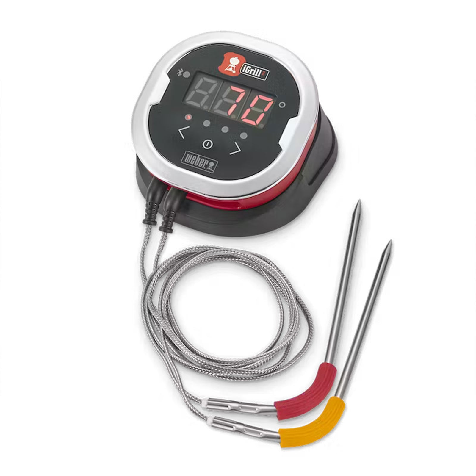 iDevices iGrill 2 Bluetooth Smart Meat Thermometer with Color Coded Meat Probes - VMInnovations