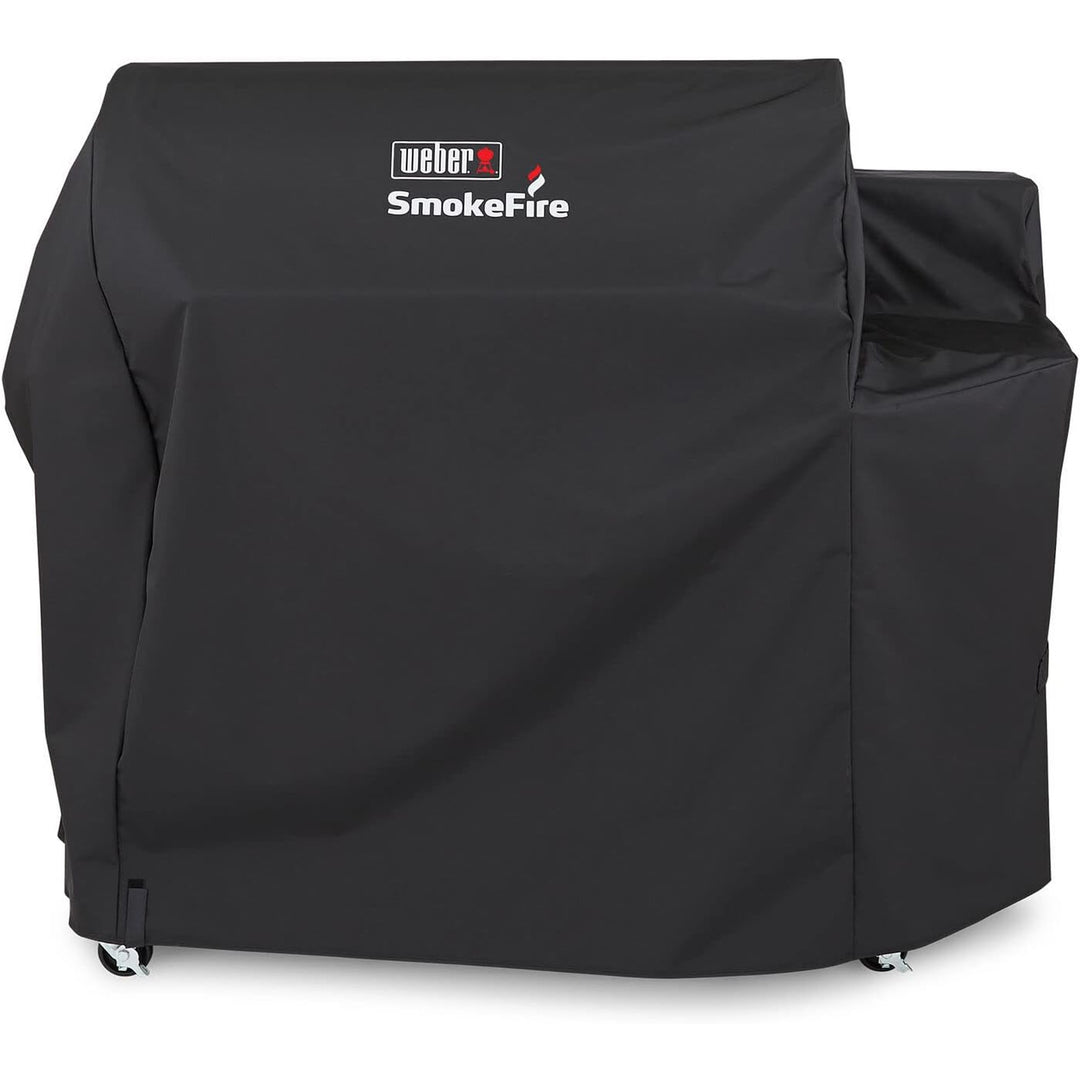 Weber SmokeFire Cover w/SmokeFire EX6/EPX6/ELX6 Wood Pellet Grill (Open Box) - VMInnovations