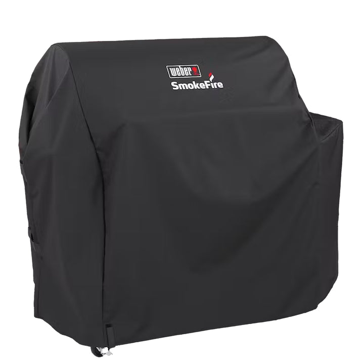 Weber SmokeFire Cover w/SmokeFire EX6/EPX6/ELX6 Wood Pellet Grill (Open Box)