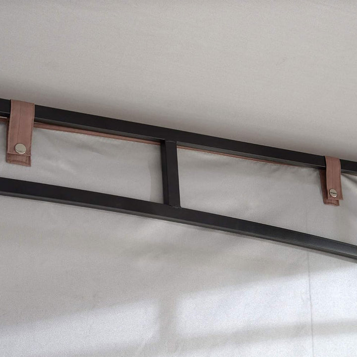ShelterLogic 11x11Ft Redwood Gazebo w/Retractable Awning, Bronze (For Parts) - VMInnovations