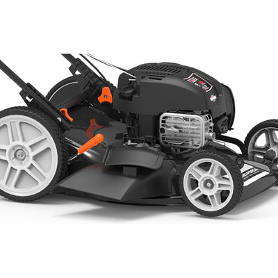 Yard Force Self Propelled 3-in-1 Gas Powered Push Lawn Mower with 22" Steel Deck - VMInnovations