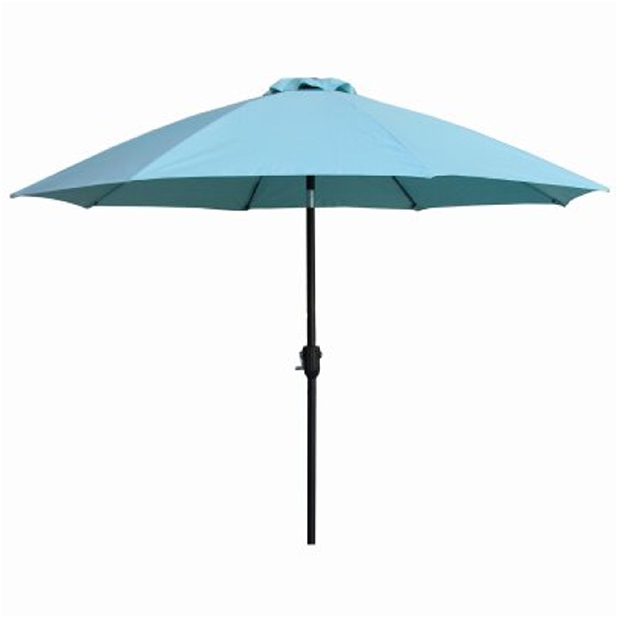 Four Seasons Courtyard 9 Foot Crank Lift Auto Tilt System Patio Umbrella, Green - VMInnovations