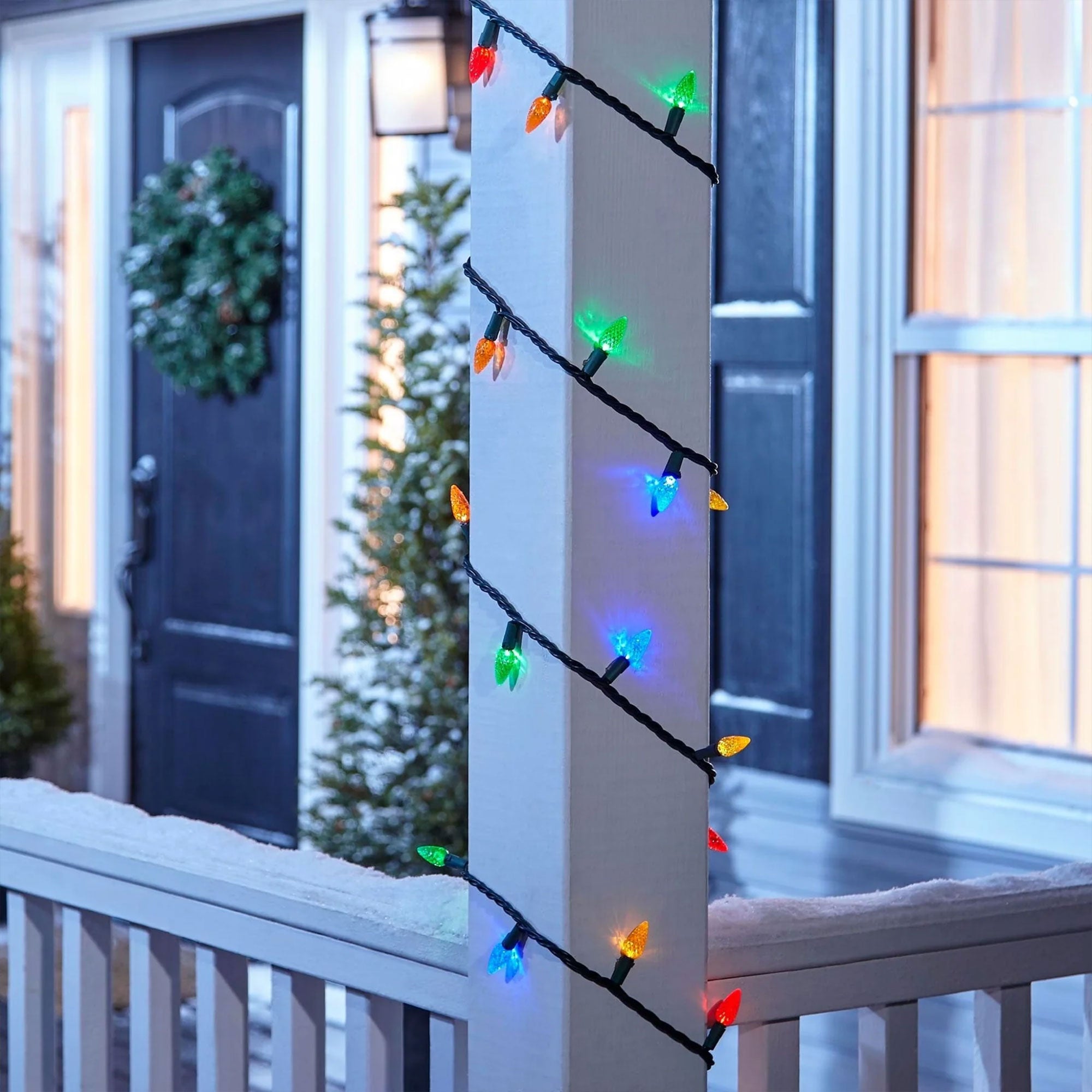 NOMA 100 LED C9 Light Set for Indoor & Outdoor Use, Multicolor (Open Box) - VMInnovations