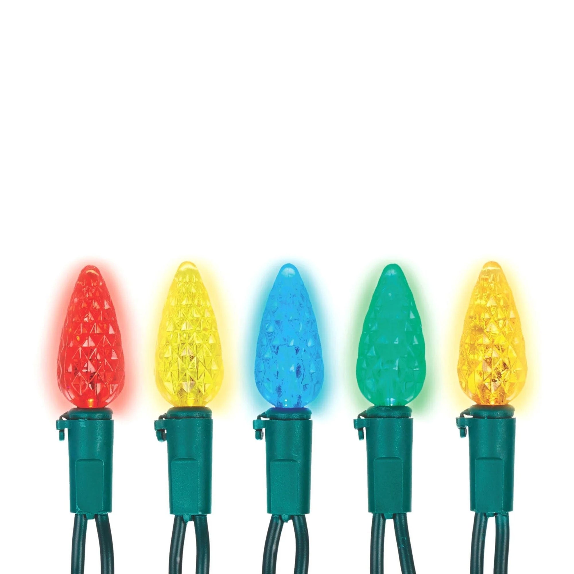 NOMA Quick Clip 100 LED C9 Light Set for Indoor & Outdoor Use, Multicolor (Used) - VMInnovations