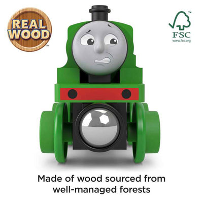 Fisher-Price Thomas and Friends Wooden Railway Tidmouth Sheds Starter Train Set