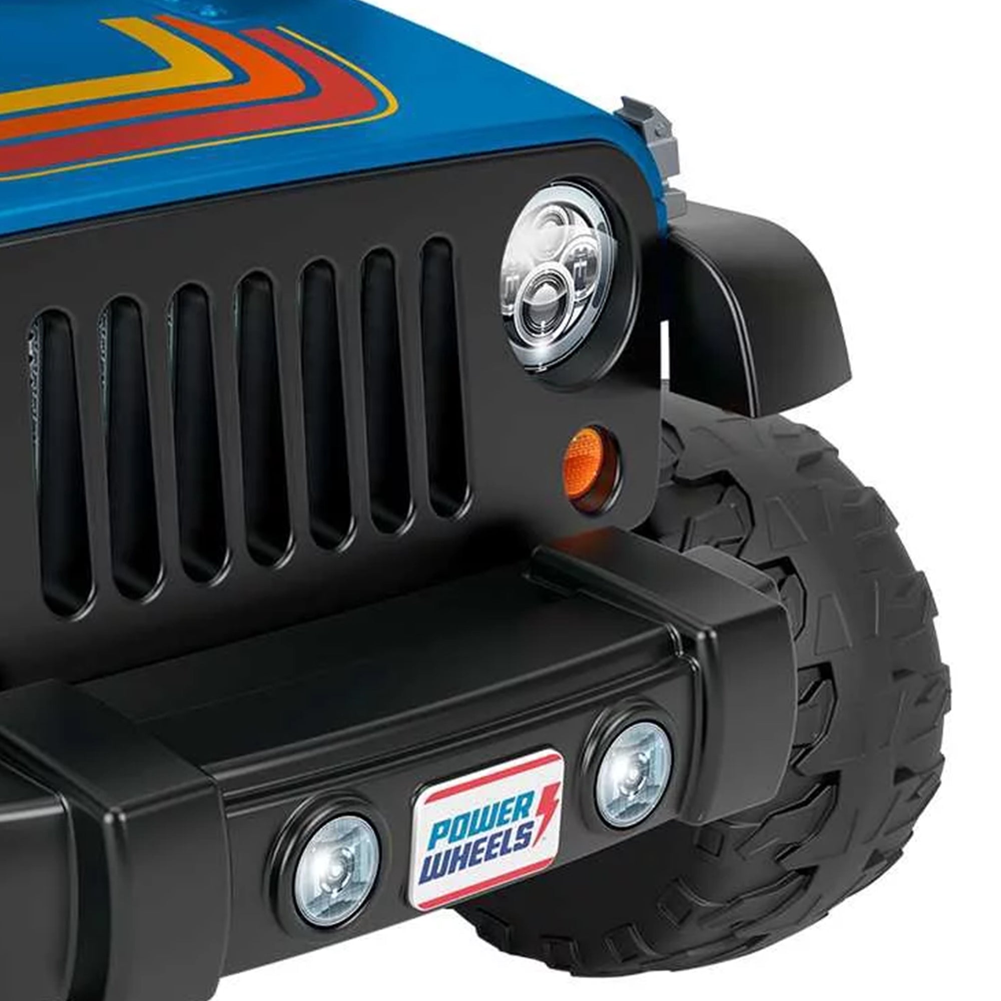 Fisher-Price Power Wheels 2 Seater Retro Jeep Wrangler Ride On Toy Car(Open Box) - VMInnovations