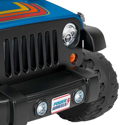 Fisher-Price Power Wheels 2 Seater Retro Jeep Wrangler Ride On Toy Car(Open Box) - VMInnovations