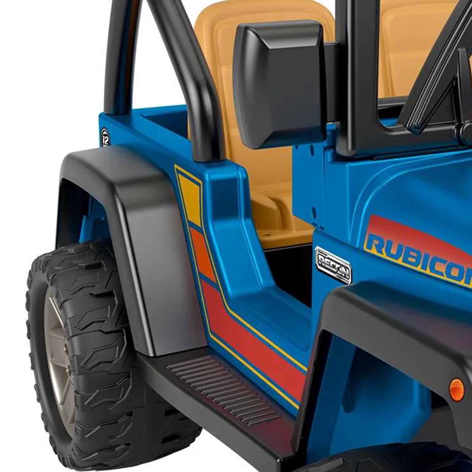 Fisher-Price Power Wheels 2 Seater Retro Jeep Wrangler Ride On Toy Car(Open Box) - VMInnovations