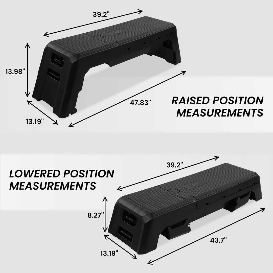 BalanceFrom Multifunctional Aerobic Deck Weight Bench with Compartment(Open Box)