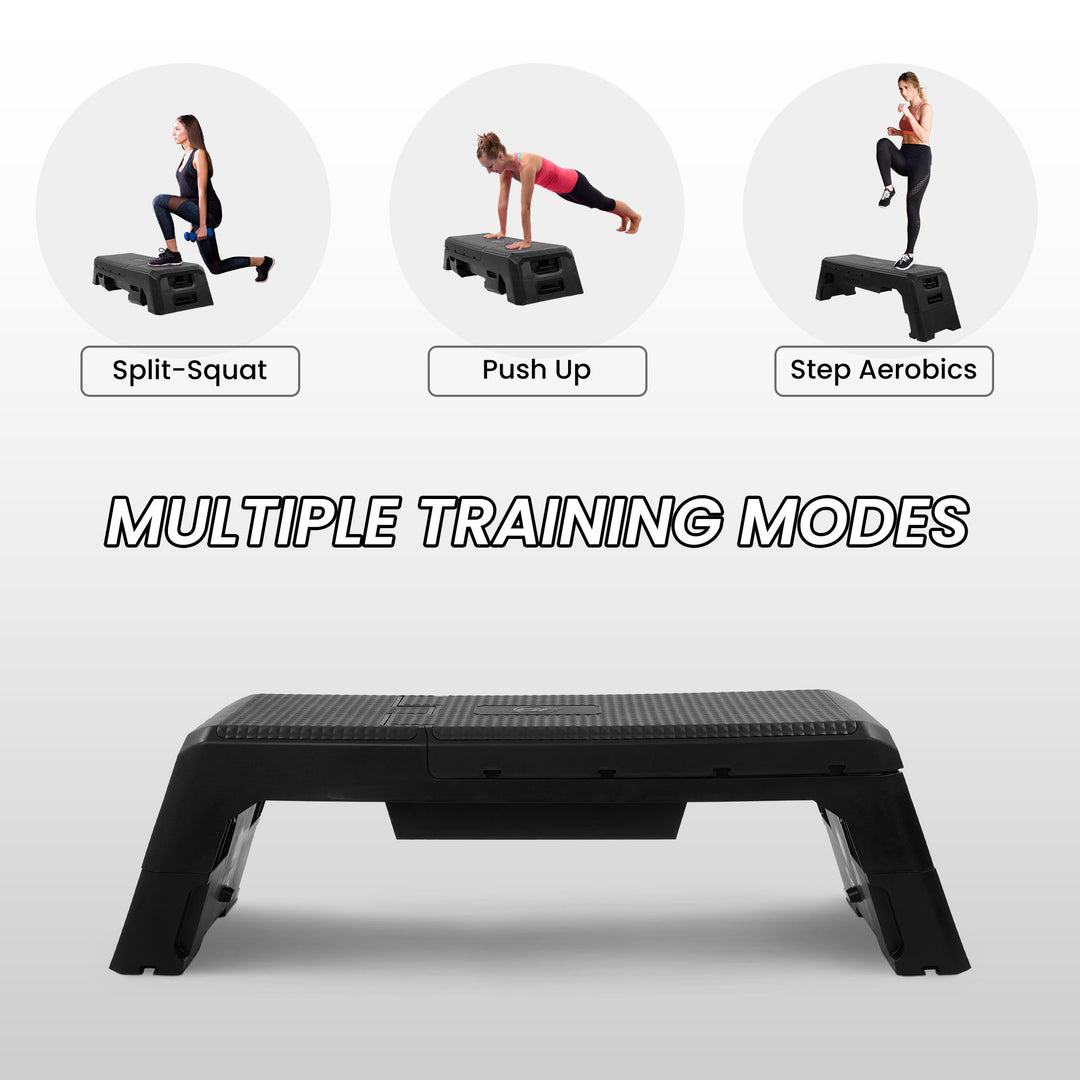 BalanceFrom Multifunctional Aerobic Deck Weight Bench with Compartment(Open Box)