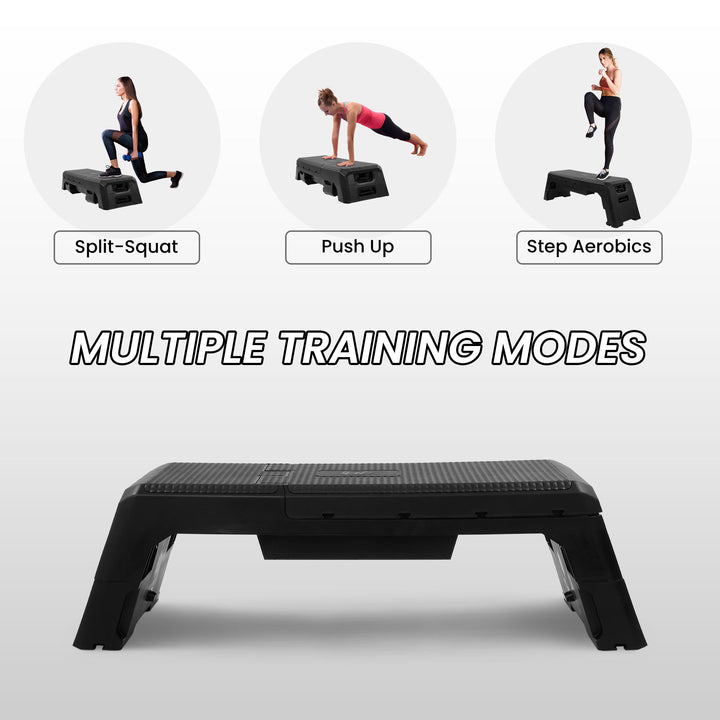 BalanceFrom Multifunctional Aerobic Deck Weight Bench with Compartment(Open Box)