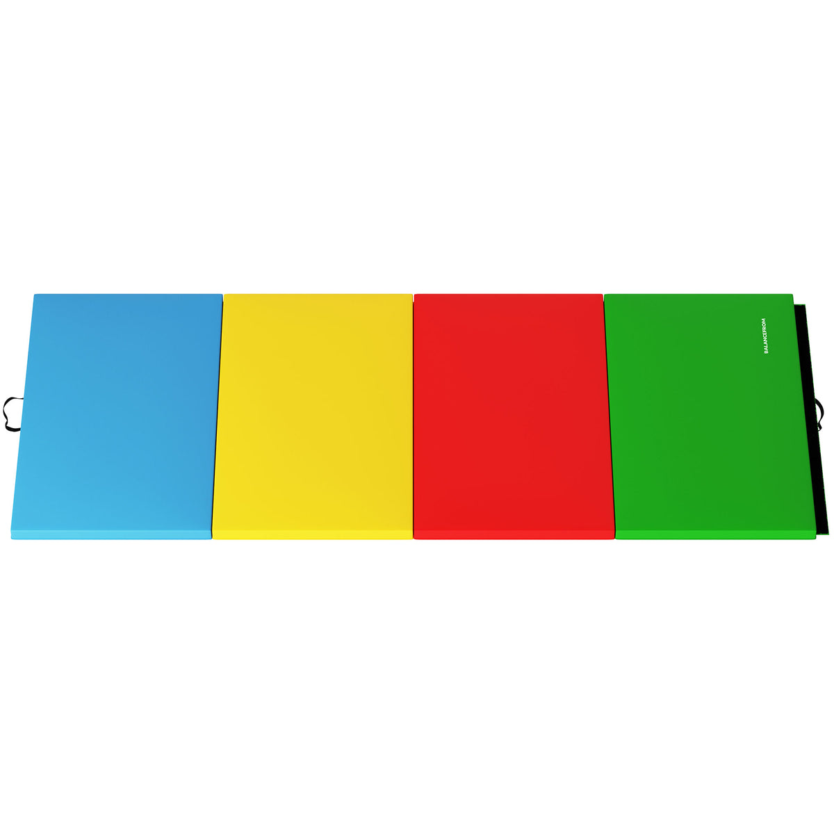 BalanceFrom 4' x 8' x 2" All Purpose Folding Gymnastics Mat, Multi (Open Box)