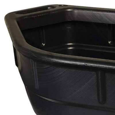 Midwest Can 5 Gallon Large Open Top Drain Pan with Back Handle and Front Spout