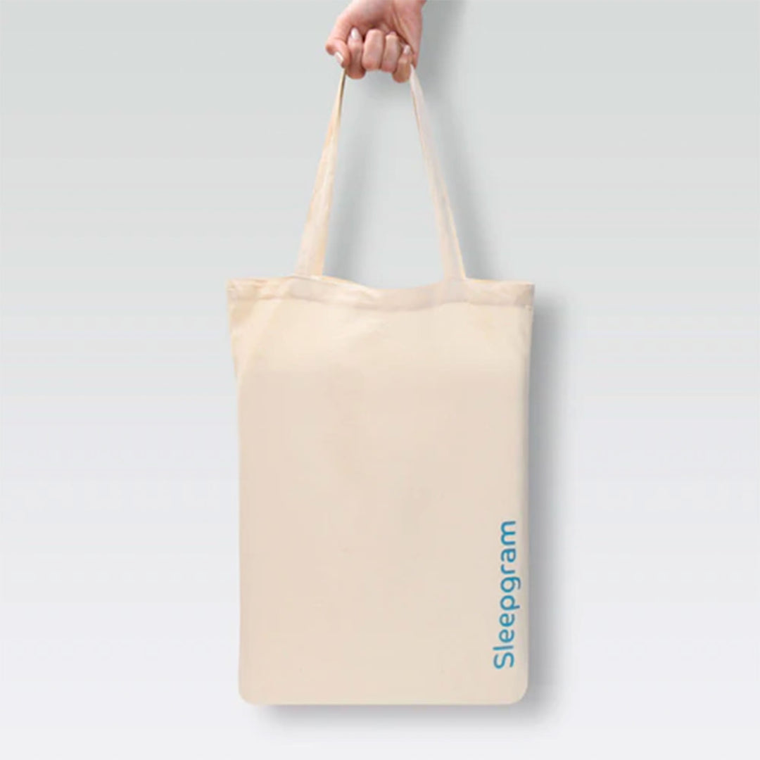 Sleepgram Supima 400 Thread Count Cotton Duvet Cover and Travel Bag, Queen, Grey - VMInnovations