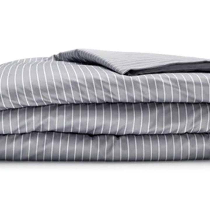 Sleepgram Supima 400 Thread Count Cotton Duvet Cover with Travel Bag, King(Used) - VMInnovations