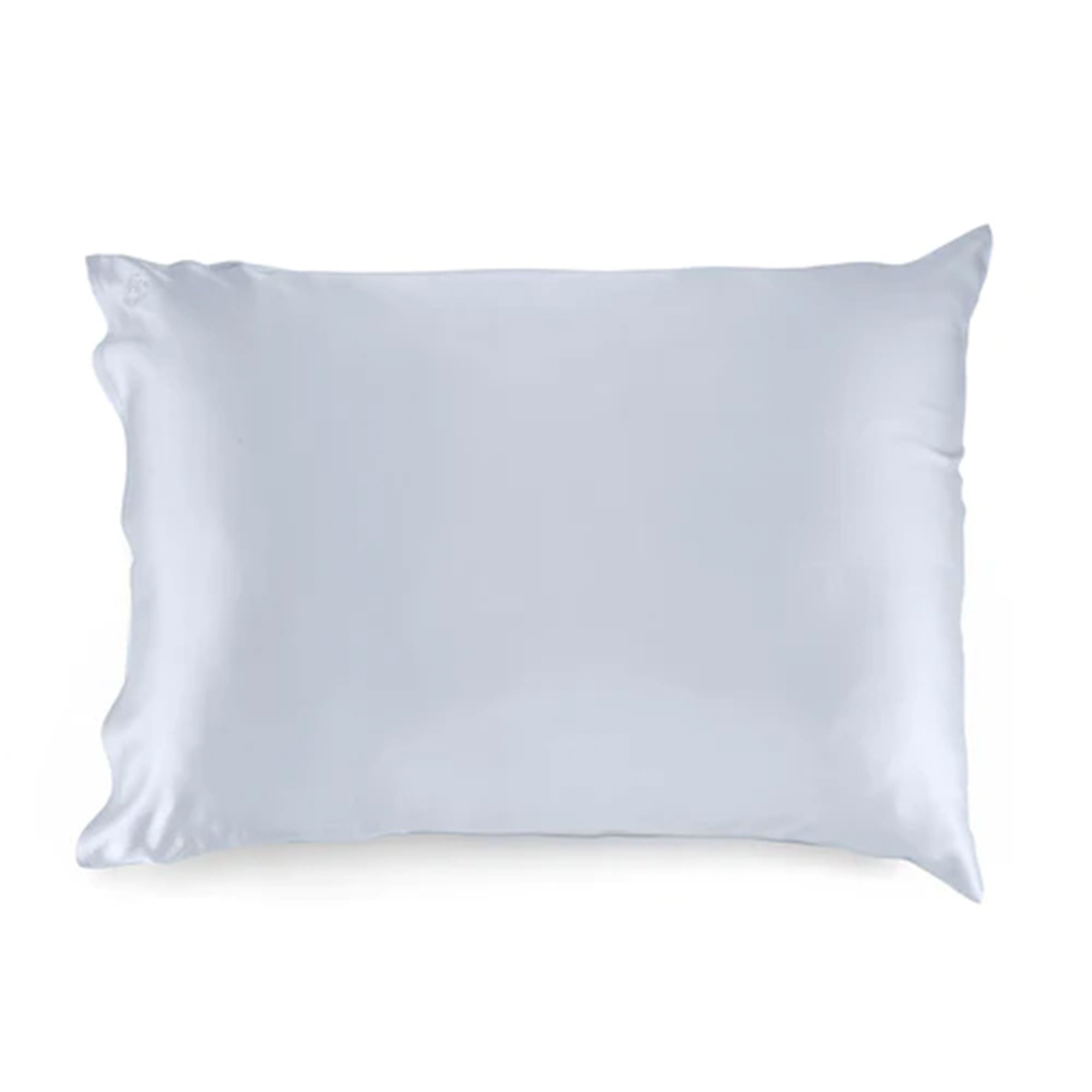 Sleepgram Queen Size Breathable Cooling Silk Pillowcase, Grey Stone (Open Box) - VMInnovations