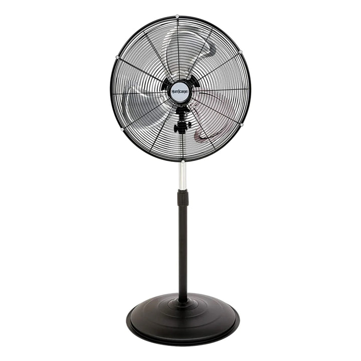 Hurricane Pro Series 20" High Velocity Oscillating Pedestal Fan,Black(For Parts)