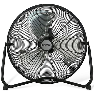 Hurricane Pro 20 Inch 3 Adjustable Speed High Velocity Fan, Black (For Parts) - VMInnovations