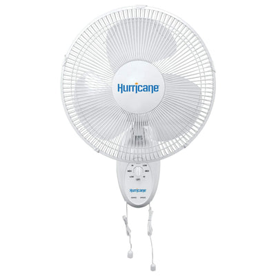 Hurricane Supreme 16" 90 Degree Oscillating 3 Speed Wall Mounted Fan (For Parts) - VMInnovations