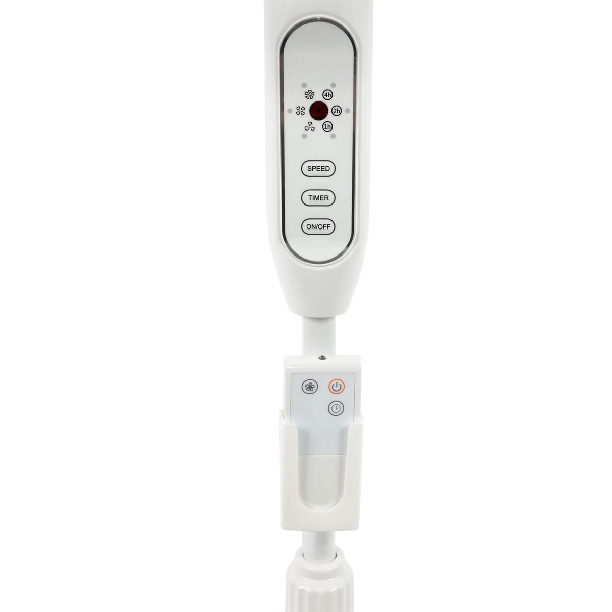 Hurricane 16" 3 Speed Oscillating Stand Pedestal Fan w/Remote, White (Used) - VMInnovations
