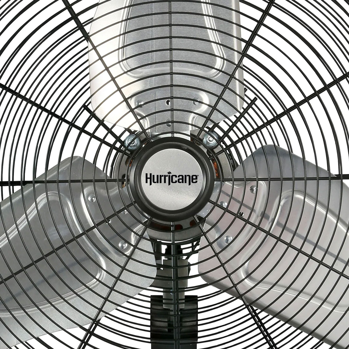 Hurricane 20" Commercial Grade Classic Oscillating Wall Mount Fan,Black(Used)