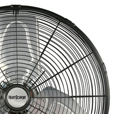 Hurricane 20" Pro Commercial Classic Oscillating Wall Mount Fan,Black(For Parts) - VMInnovations
