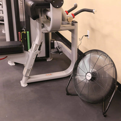 Hurricane 20" High Velocity Heavy Duty Metal Orbital Floor Fan, Black (Used)