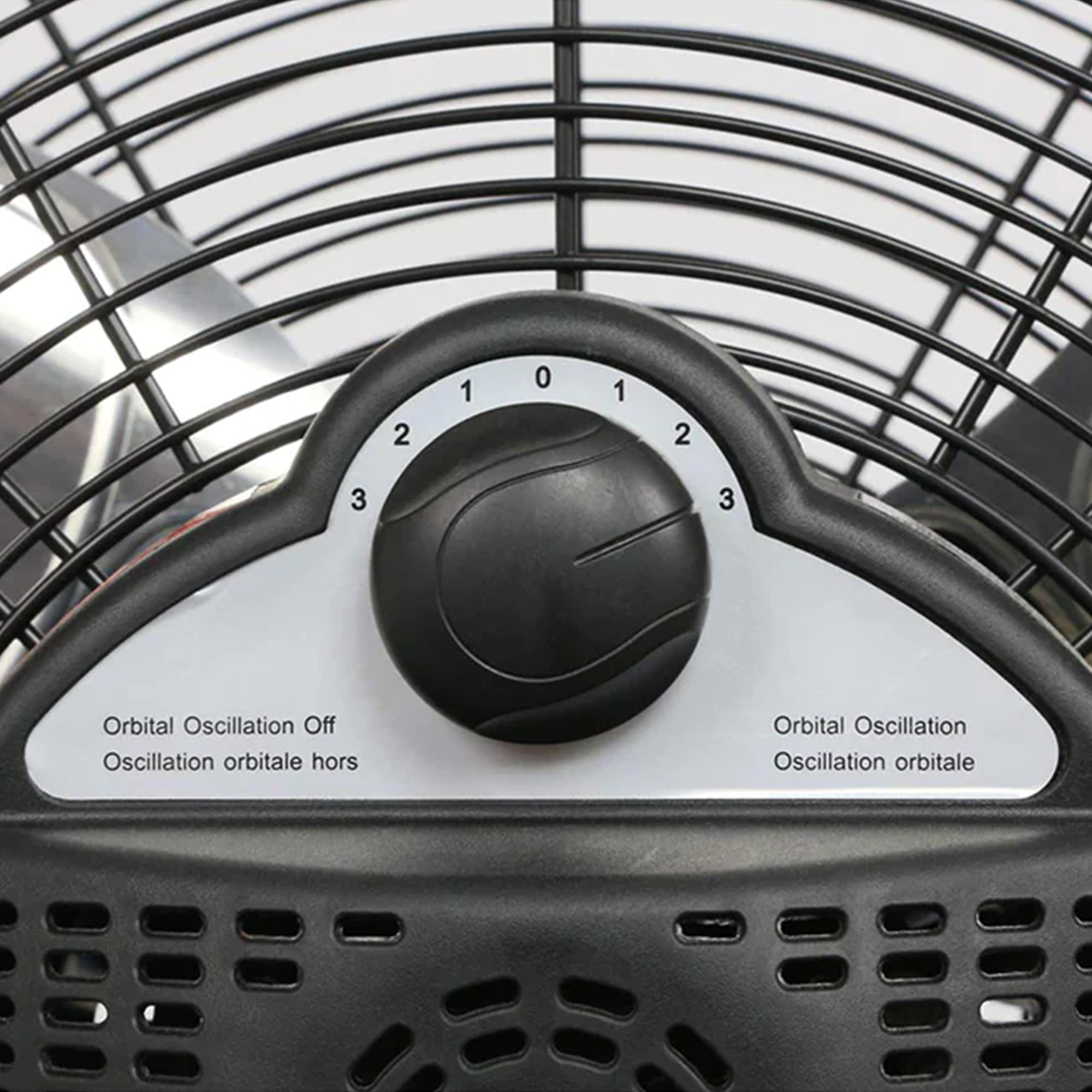 Hurricane Pro Series 20" High Velocity Heavy Duty Metal Orbital Floor Fan, Black - VMInnovations