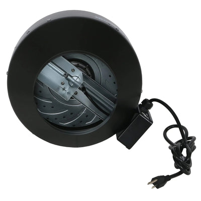 Hurricane Commercial Inline Wall Mount Fan for HVAC & Ventilation Uses(Open Box) - VMInnovations