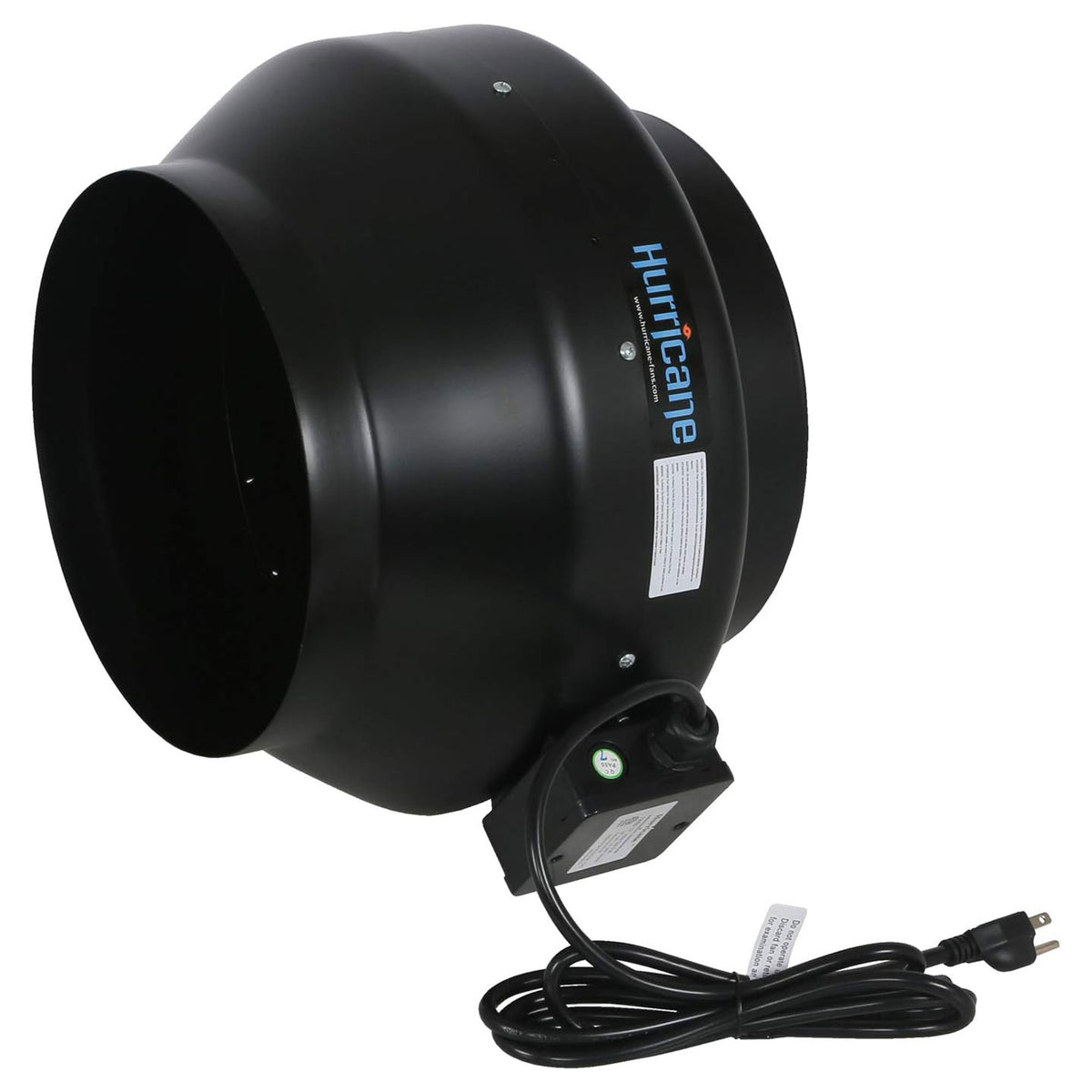 Hurricane Commercial Grade Inline Wall Mount Fan HVAC & Ventilation (For Parts)