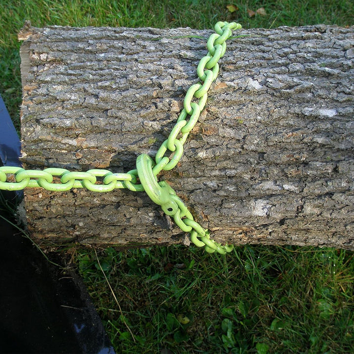 Timber Tuff 15 Foot Choker Chain w/Probe Stake for ATVs, UTVs, & Lawn Tractors