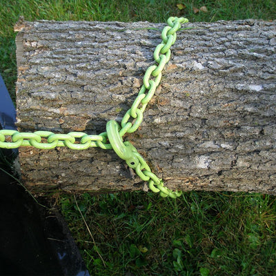 Timber Tuff 15ft Choker Chain w/Probe Stake for ATVs, UTVs, & Tractors(Open Box) - VMInnovations
