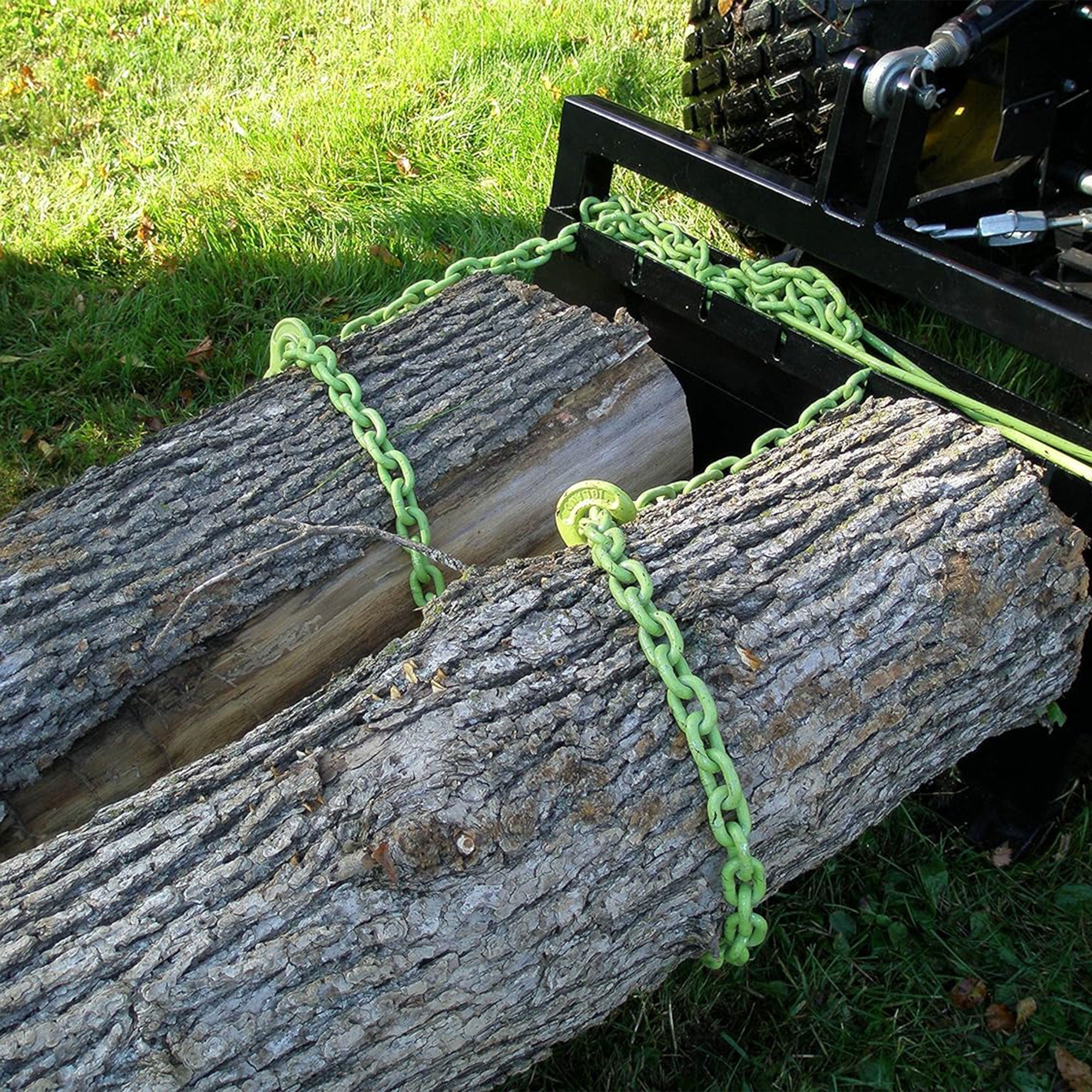 Timber Tuff 15ft Choker Chain w/Probe Stake for ATVs, UTVs, & Tractors(Open Box) - VMInnovations
