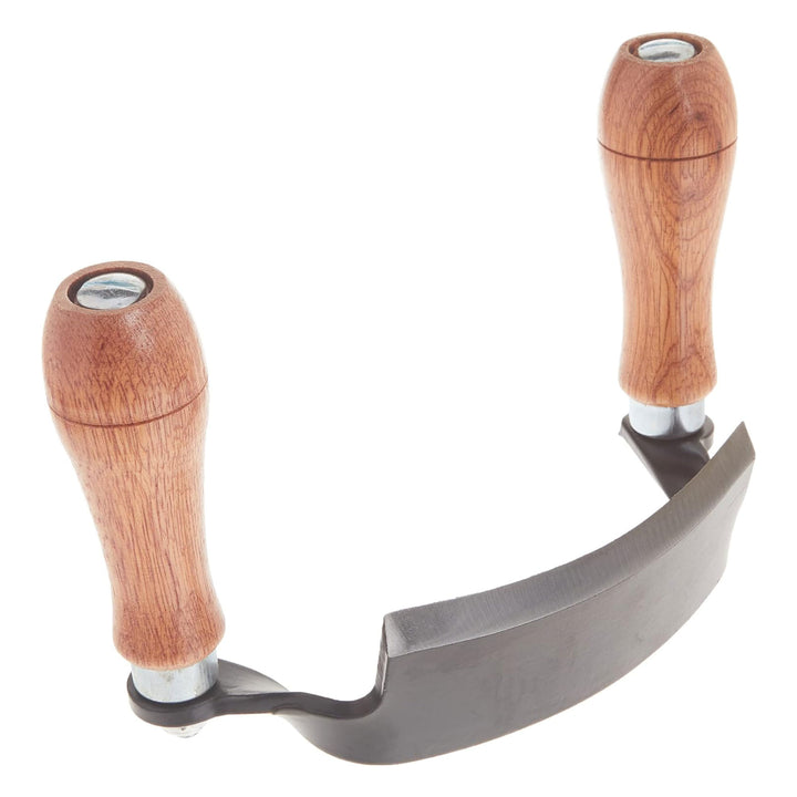 Timber Tuff 5" Ultra Sharp Blade Heavy Duty Curved Draw Shave Tool (Open Box)