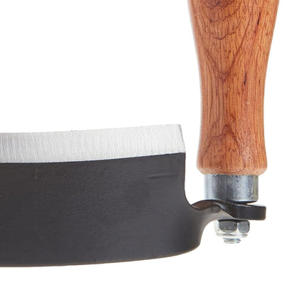 Timber Tuff 5 Inch Ultra Sharp Blade Heavy Duty Steel Curved Draw Shave Tool - VMInnovations