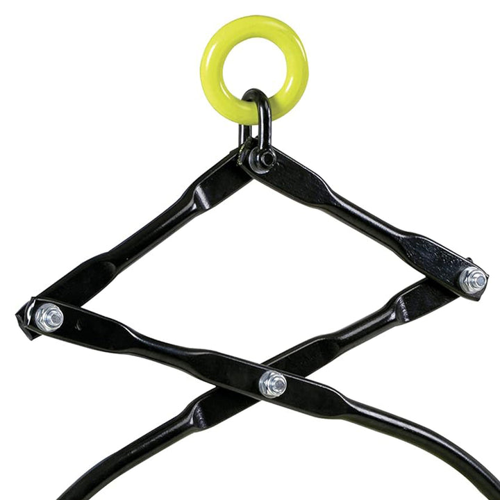 Boulder Tuff Powder Coated 1,100 Pound Capacity Rock Boulder Tongs, Green (Used)