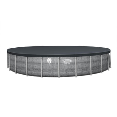 Coleman 26' x 52" Power Steel Frame Deluxe Series Above Ground Swimming Pool Set