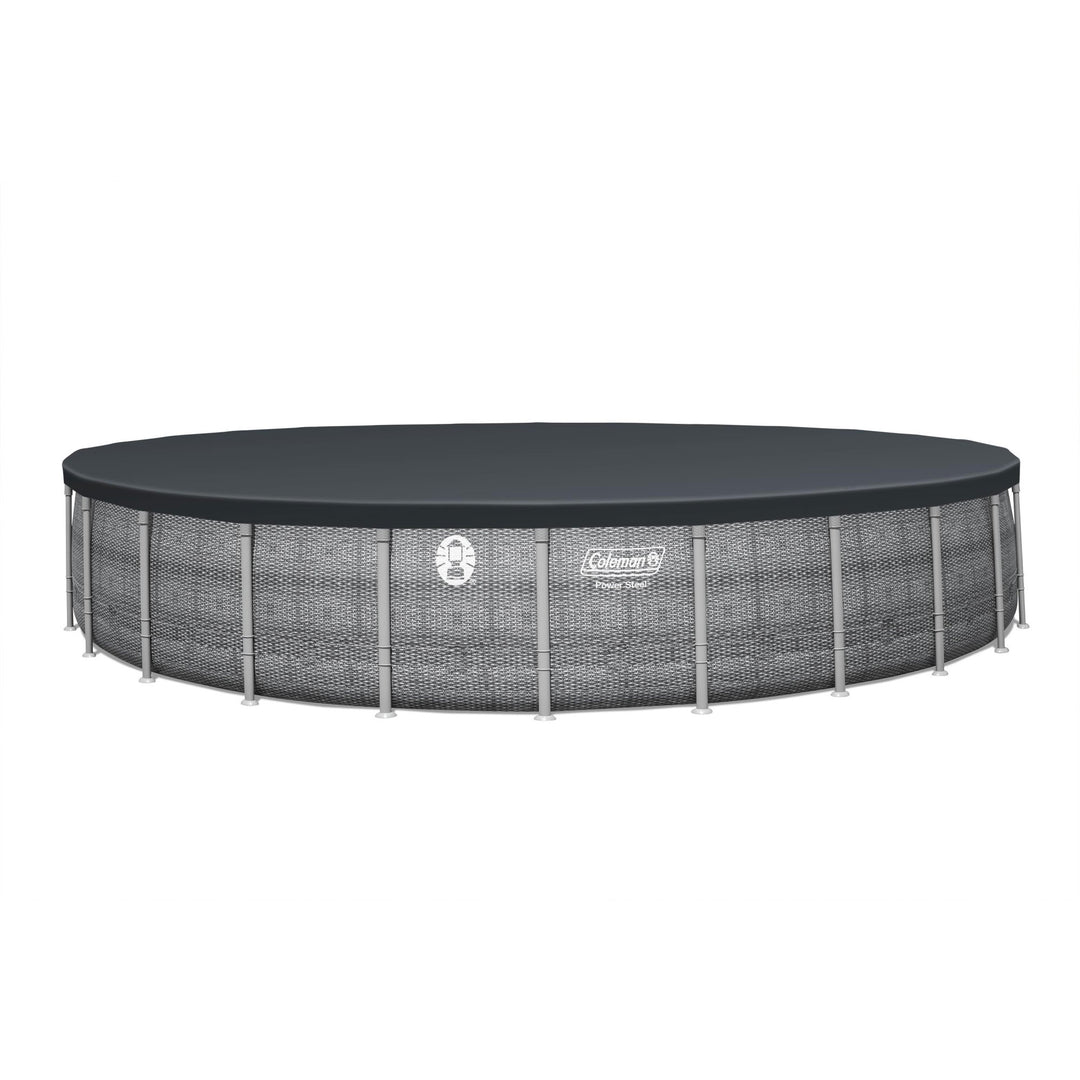 Coleman 26' x 52" Power Steel Frame Deluxe Series Swimming Pool Set (For Parts) - VMInnovations