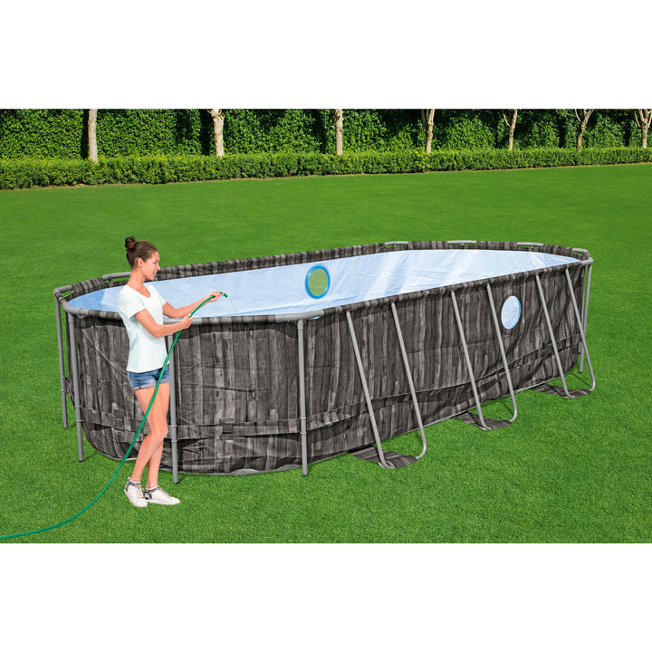 Coleman Power Steel Vista 20' x 48" Above Ground Swimming Pool Set (Open Box)
