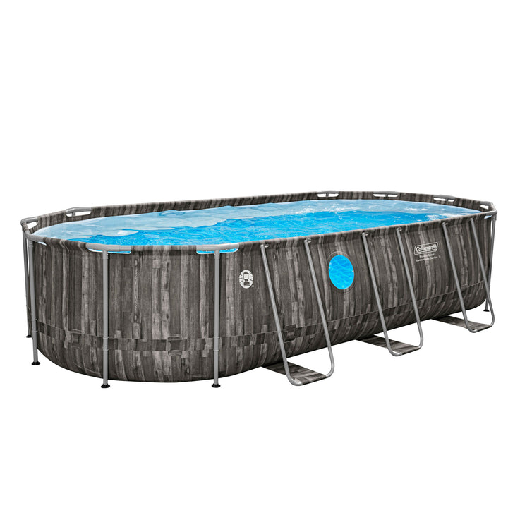 Coleman Power Steel Vista 20' x 48" Above Ground Swimming Pool Set (Open Box)