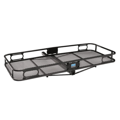 Pro Series Cargo Carrier Basket - 2 In. Hitch, Explore Rainproof Bag & Light Kit - VMInnovations