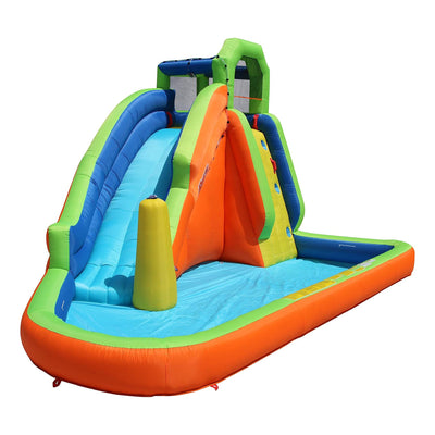 Banzai Water-Spraying Inflatable Pool Water Park Set, Multicolor (Open Box) - VMInnovations