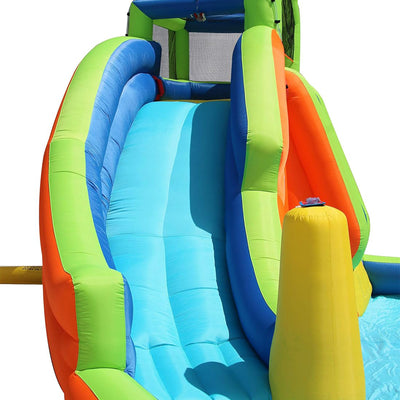 Banzai Gushing Geyser Water-Spraying Inflatable Water Park Set, Multicolor(Used)