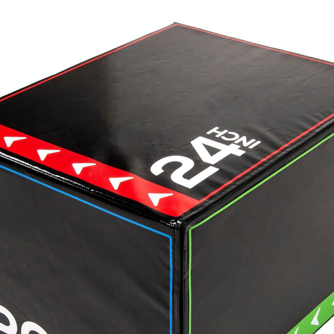 BalanceFrom Fitness 16lb Versatile 3 in 1 Plyometric Jumping Exercise Box (Used)