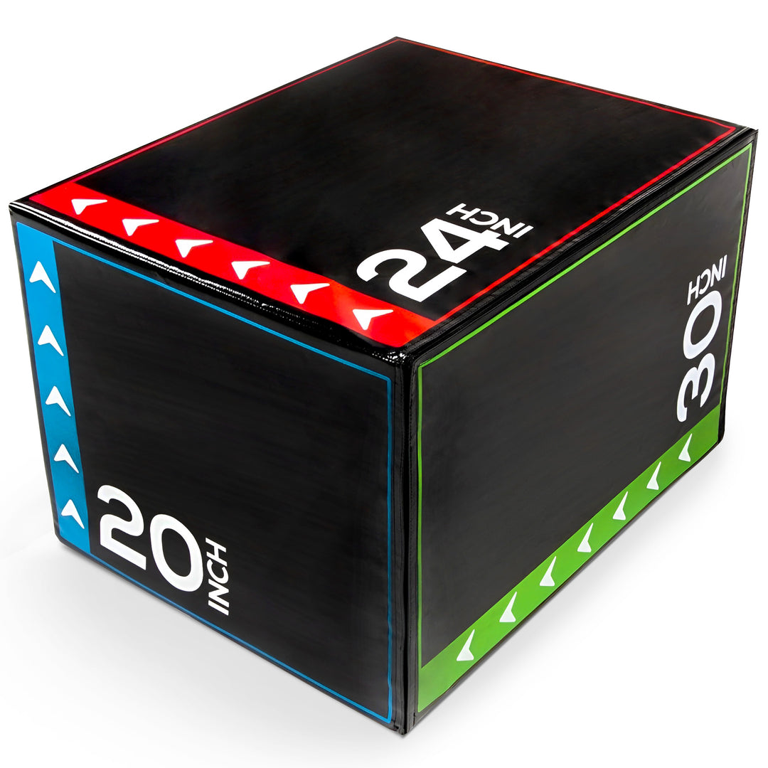 BalanceFrom Fitness 16lb Versatile 3 in 1 Plyometric Jumping Exercise Box (Used)