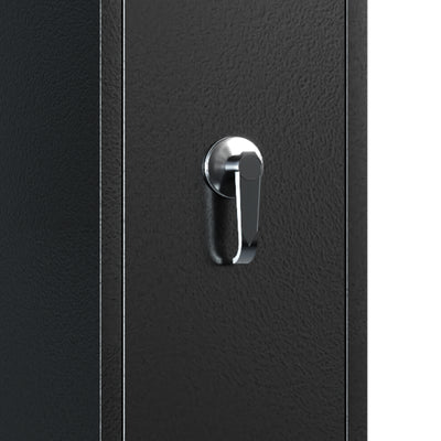 AOBABO 3-Rifle Gun Safe w/Keypad Lock, Security Cabinet Long Safes Gun Cabinet - VMInnovations