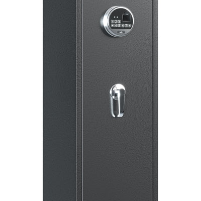 AOBABO 5-Rifle Gun Safe w/Keypad Lock, Security Cabinet Long Safes Gun Cabinet - VMInnovations